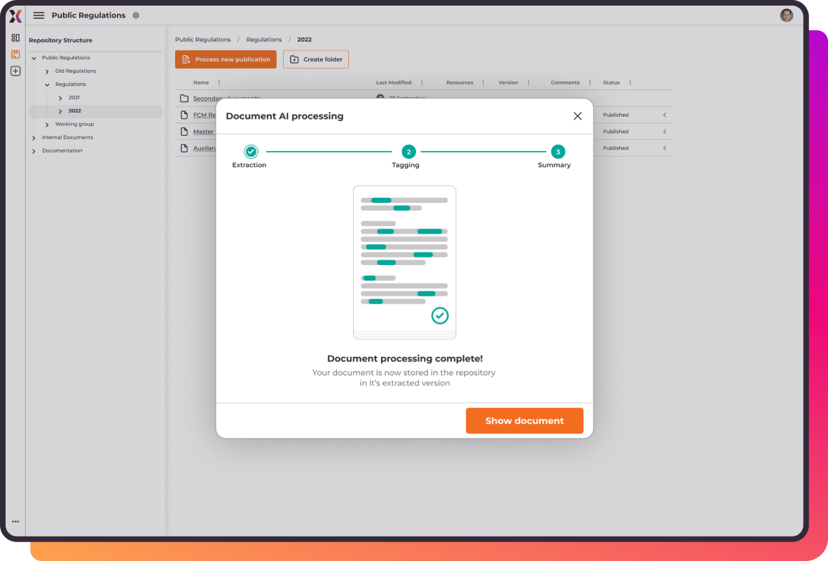 Process any document at scale