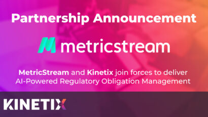 Kinetix and MetricStream announce Intelligent Document Processing partnership