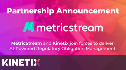 Kinetix and MetricStream announce Intelligent Document Processing partnership